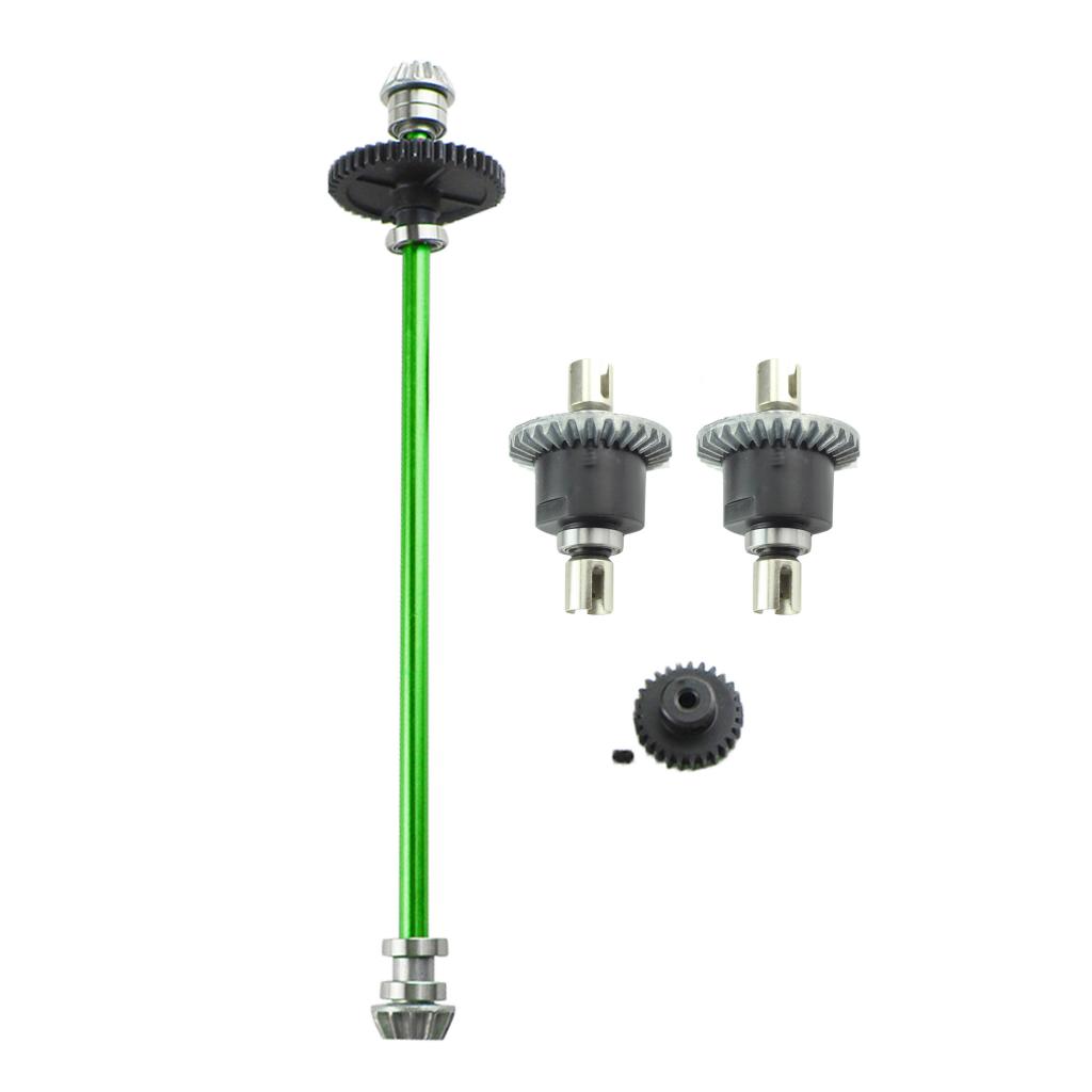 Differential   Gear   Center   Drive   Shaft   Set   Kit   Fits   WLtoys   144001   RC   Car   Parts