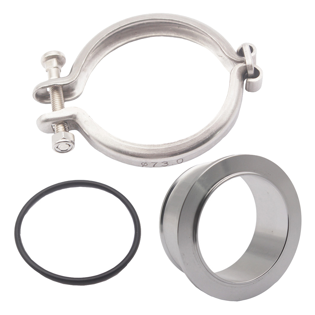 For Holset HX35 HX35W HX40W Turbo Compressor V-band Flange Clamp - Also 5.9L