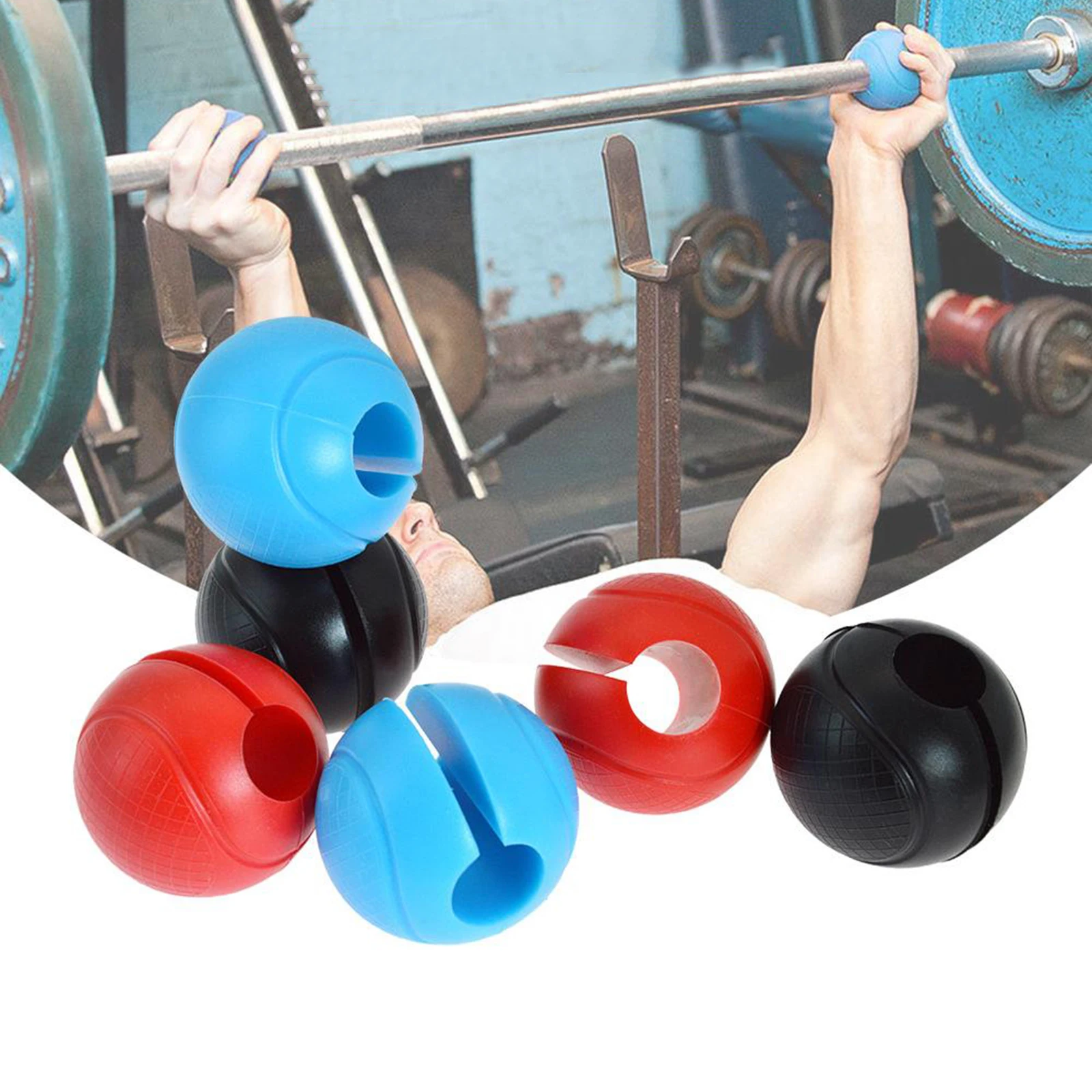 Details about   2x Fat Bar Hantelgriffe Training Grip Barbell und Dumbbell Grips Adapter Fitnes 