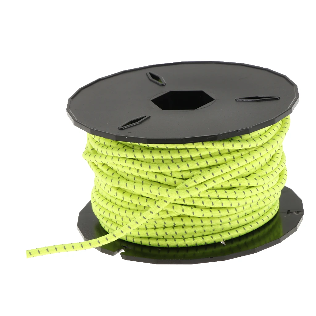 Lightweight Elastic Bungee Cord Kayak Boat Marine Heavy Duty Shock Rope Tie Down for Kayaks Canoe Surf Boards Luggage Strap