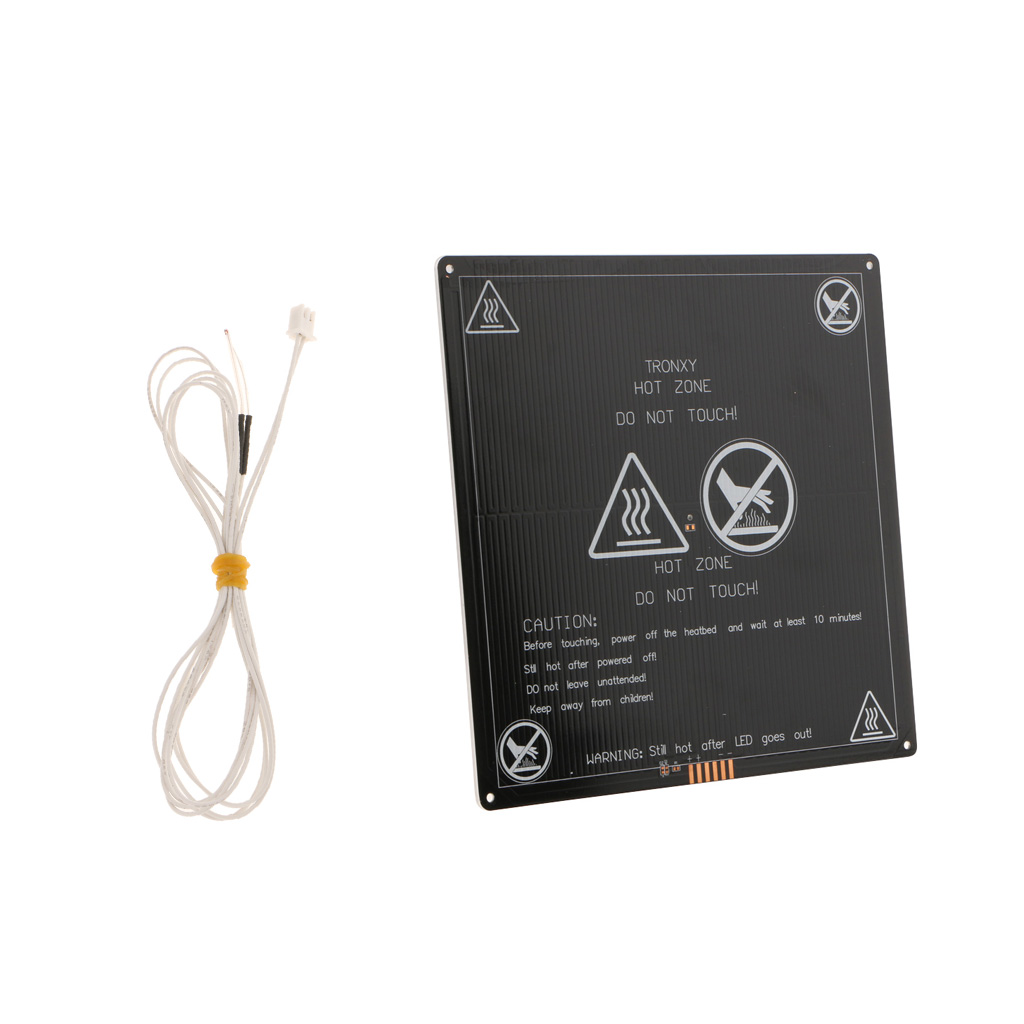 220mm 12/24V MK3 Heating Heater Bed +NTC 3950 100K Thermistor for Prusa i3