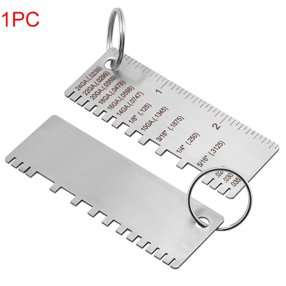 portable hardness tester Stainless Steel Soldering Sheet Metal Gage Wire Gauge Measurement Thickness Measuring Plate digital caliper home depot