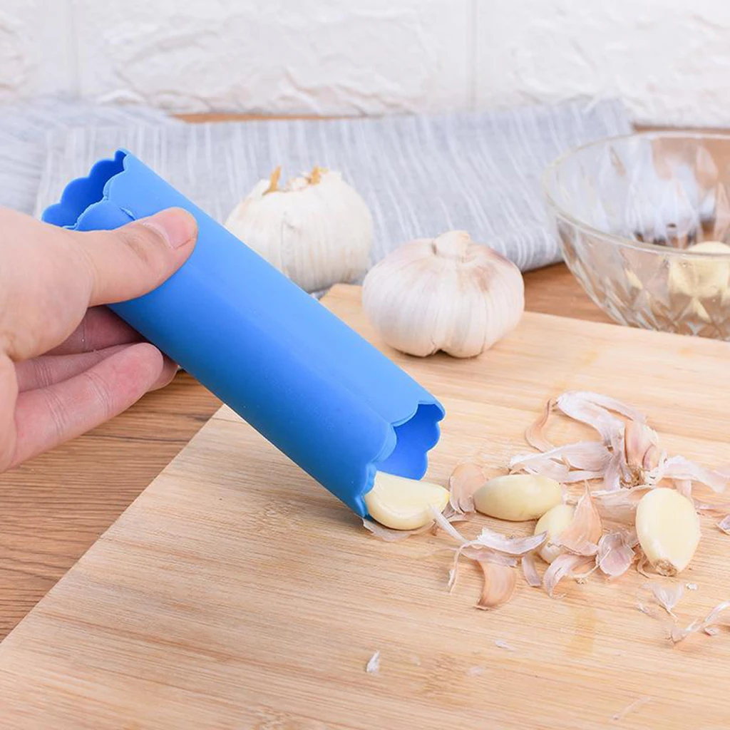 Silicone Garlic  Tube Roller for Stripping Skin off Garlic Cloves