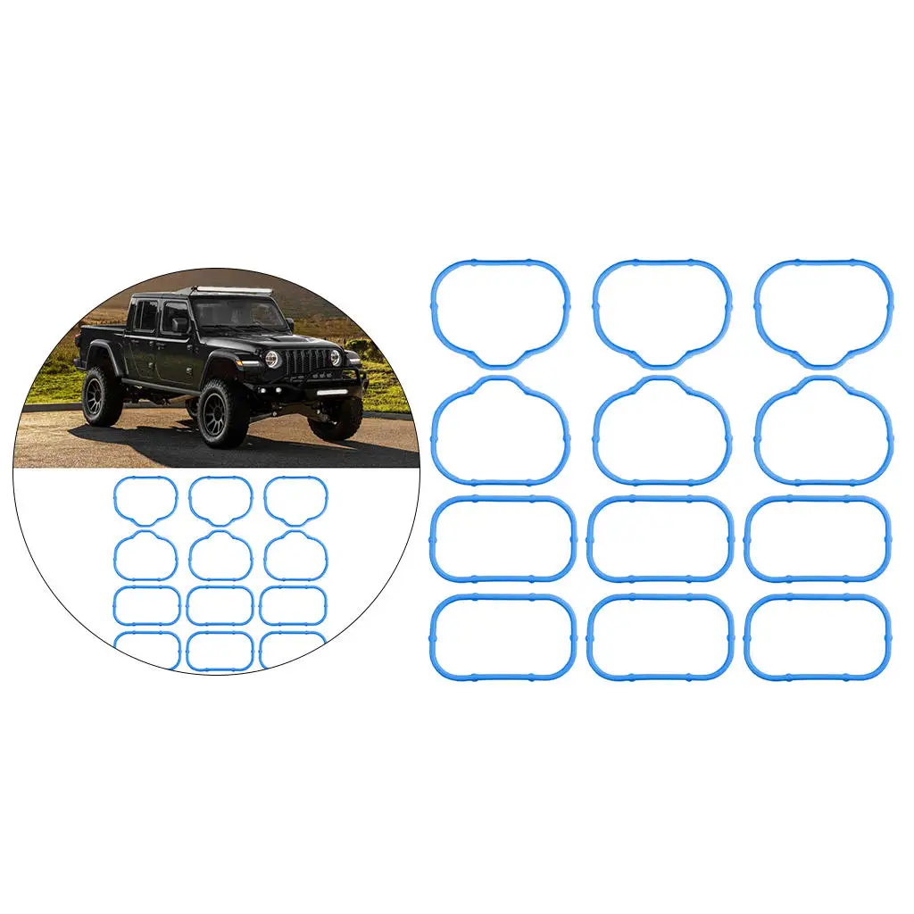 Intake Manifold Gaskets 556328 15632862 184562A 5281824AA Lower & Upper Gasket Plenum Set for Promaster 1500/2500/3500 3.6L