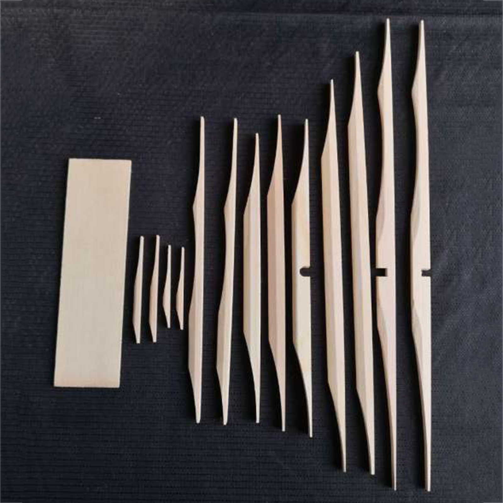 Spruce Brace Wood Kit for Acoustic Guitar Luthier Tool Material