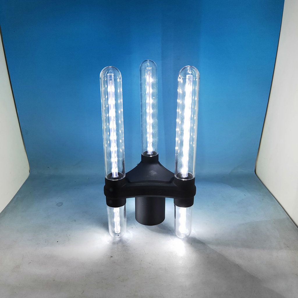 3 Arm LED Light Sticks Rod Light Up Video Light Event Wedding Home Photography Flashing Lamp Festivals Bar Club Pub Rave Party