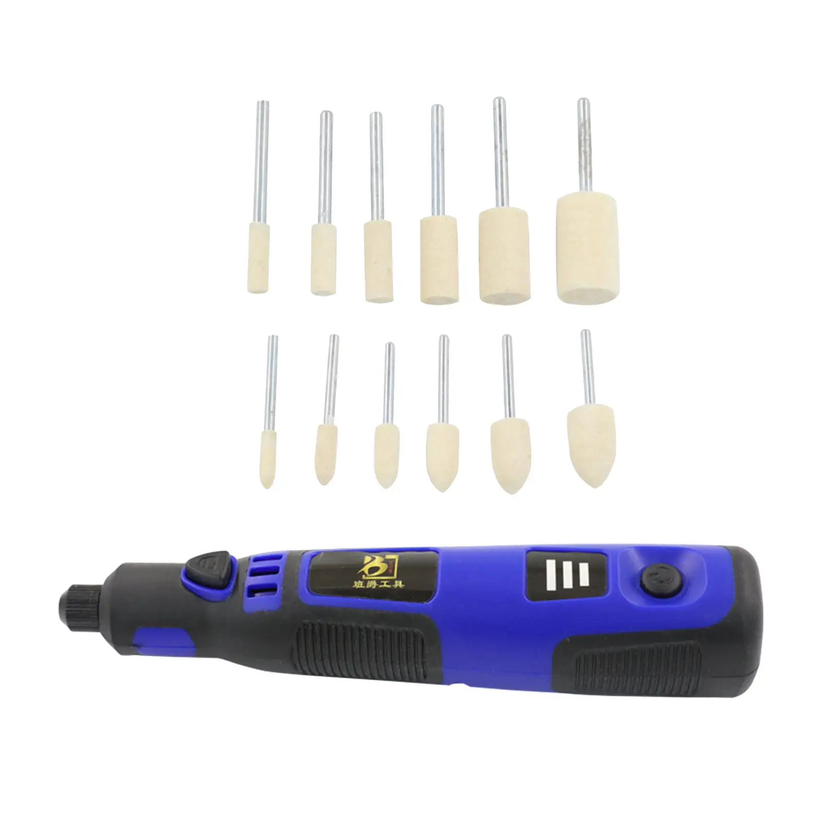 Electric 3.6V Nail Drill Kit 3-Gear Speed 5000-15000rpm Manicure Pedicure Polishing Carving Shape Grinder Pen Crafts