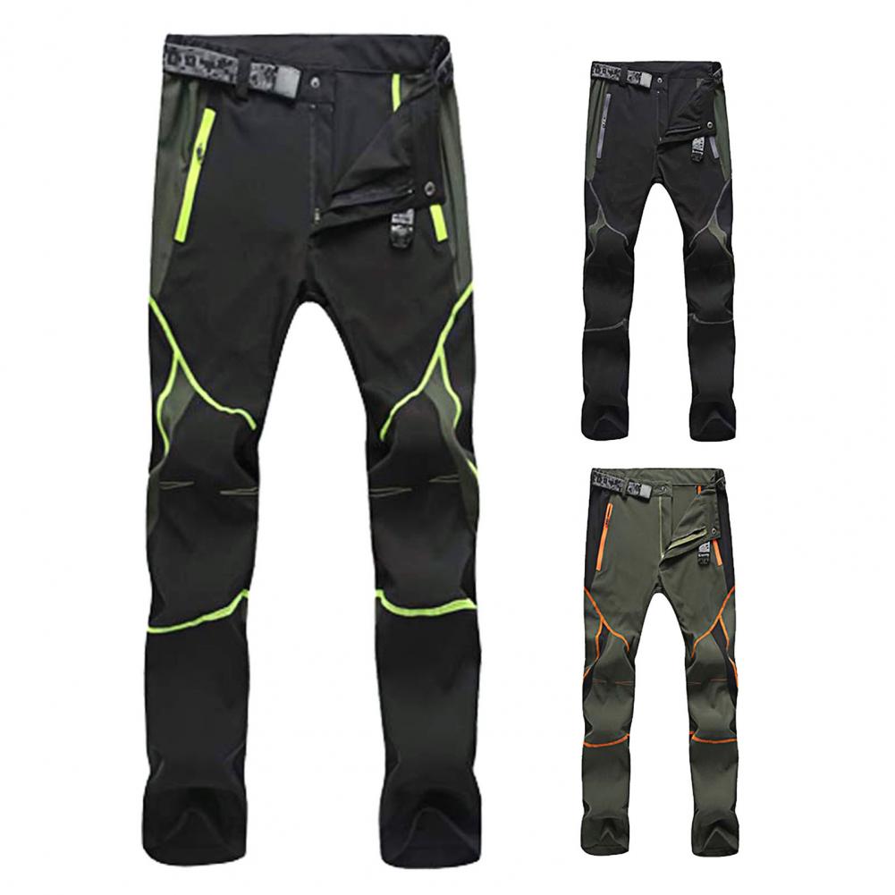 Description Picture 6 of itemNUONEKO Men's Softshell Winter Hiking Pants Waterproof & Windproof Warm Fleece, Thick, Reflective, Outdoor Sports Trousers