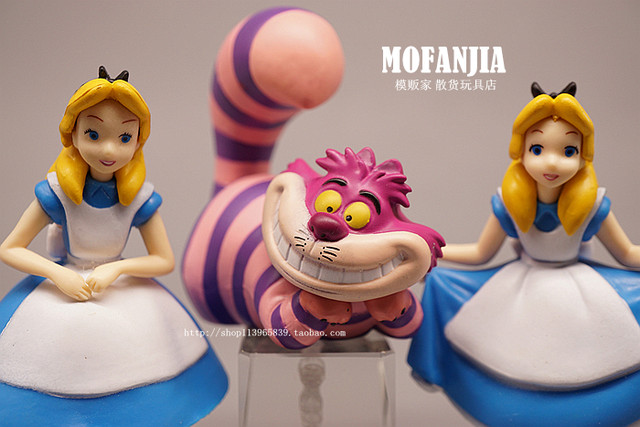 Alice Wonderland Decoration Cheshire Cat  Figures Alice Wonderland -  Disney Princess - Aliexpress