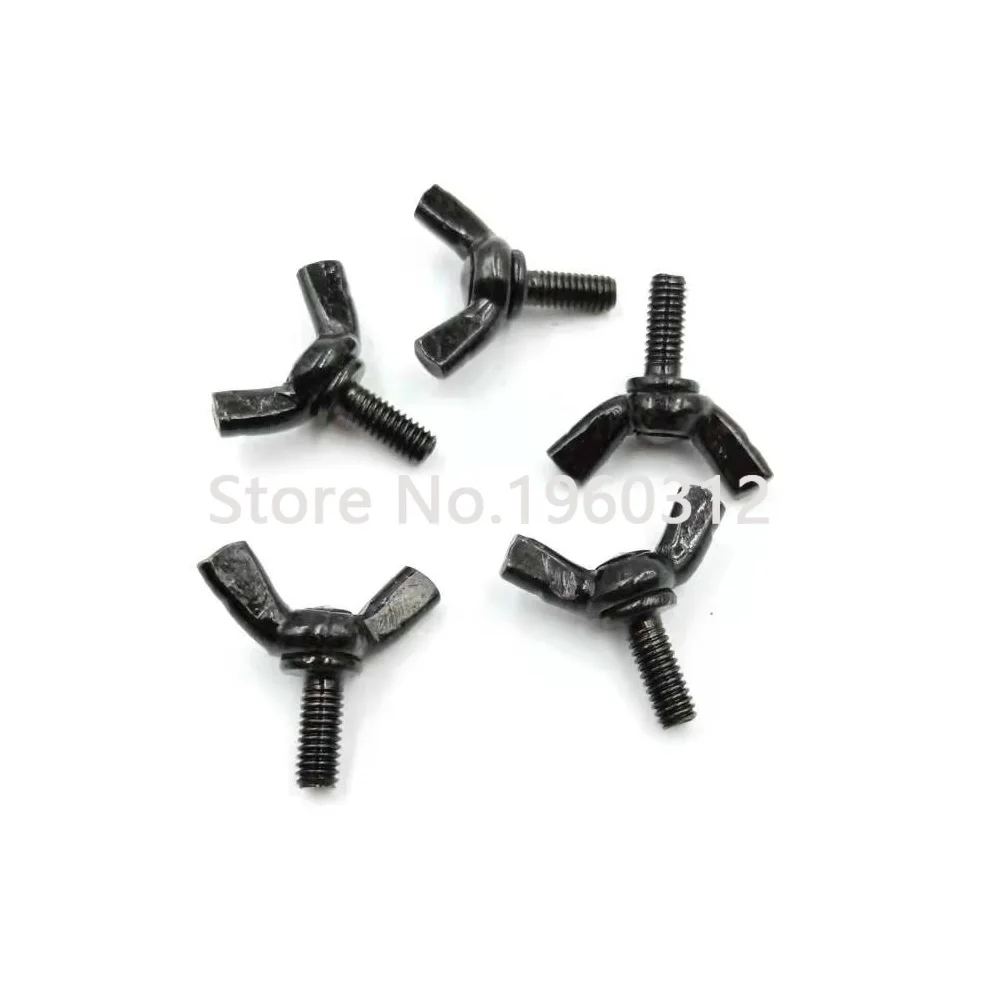 M3 M4 M5 Wing Bolts A2 304 Stainless Steel Wingbolt Nuts Butterfly Screws DIN316 10Pcs, M3x10mm 