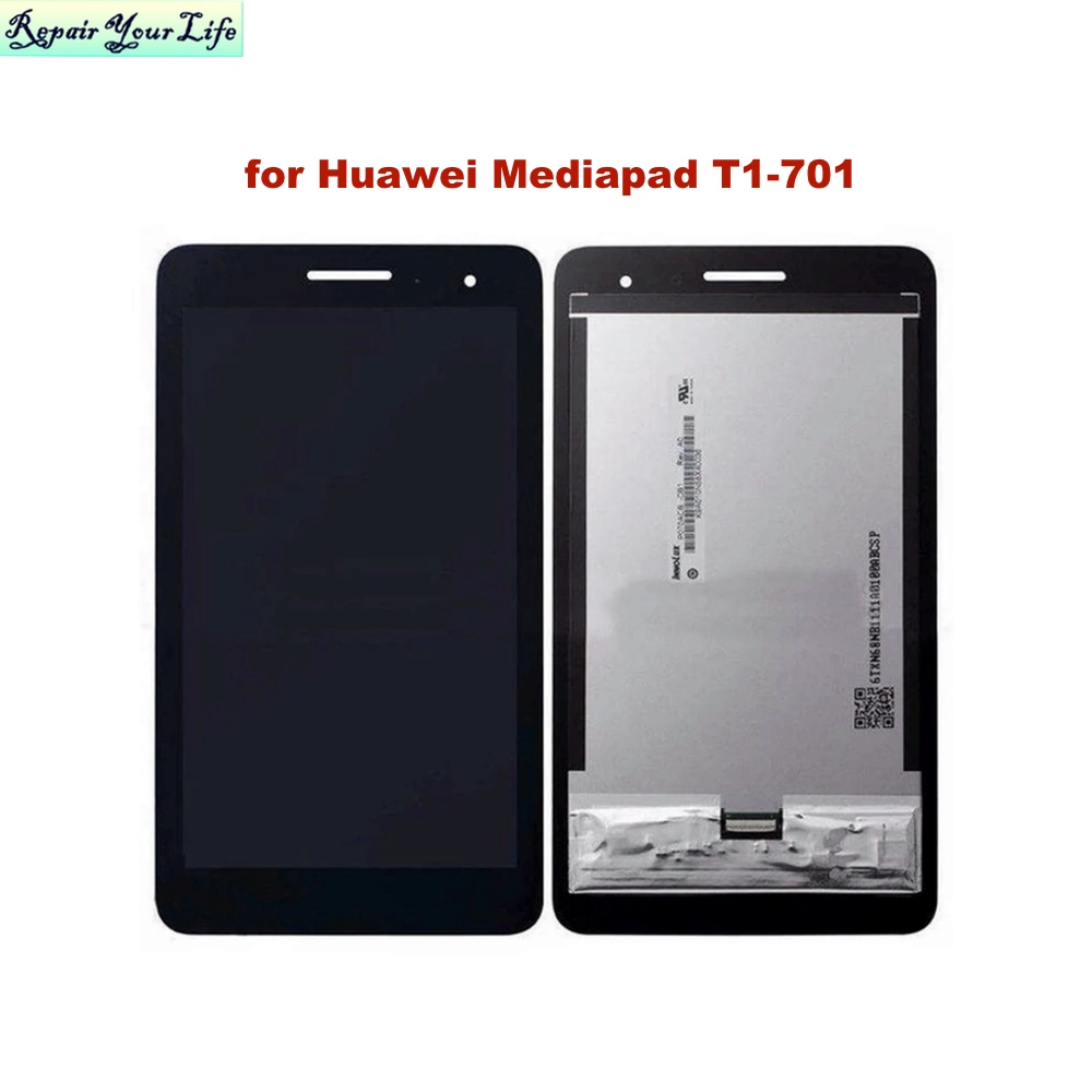 Оригинальный планшет 7,0 дюйма, ЖК-экран, матрица для HUAWEI MediaPad T1  7,0 дюйма, Φ 701UA, дисплей с сенсорным дигитайзером в сборе | AliExpress