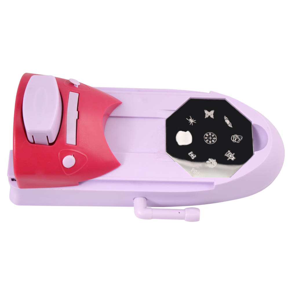 Conjunto de Impressora de Arte do Prego Faça Você Mesmo Padrão Máquina Impressão Stamper Manicure Ferramentas Thrk889 10 Conjunto de impressora de arte do prego