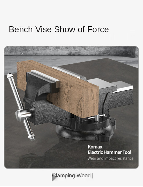 Dewalt 5 discount inch bench vise