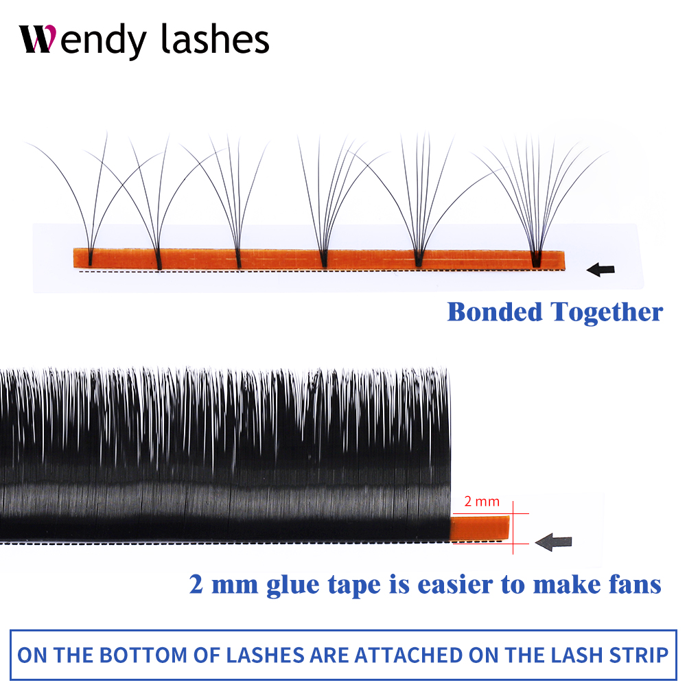 Best of Easy Fanning Volume Mega Eyelashes Extension Auto Flowering Rapid Blooming Fans Lash Wendy Lashes High Quality Supplier Natural Reviews & Tips - Image 2