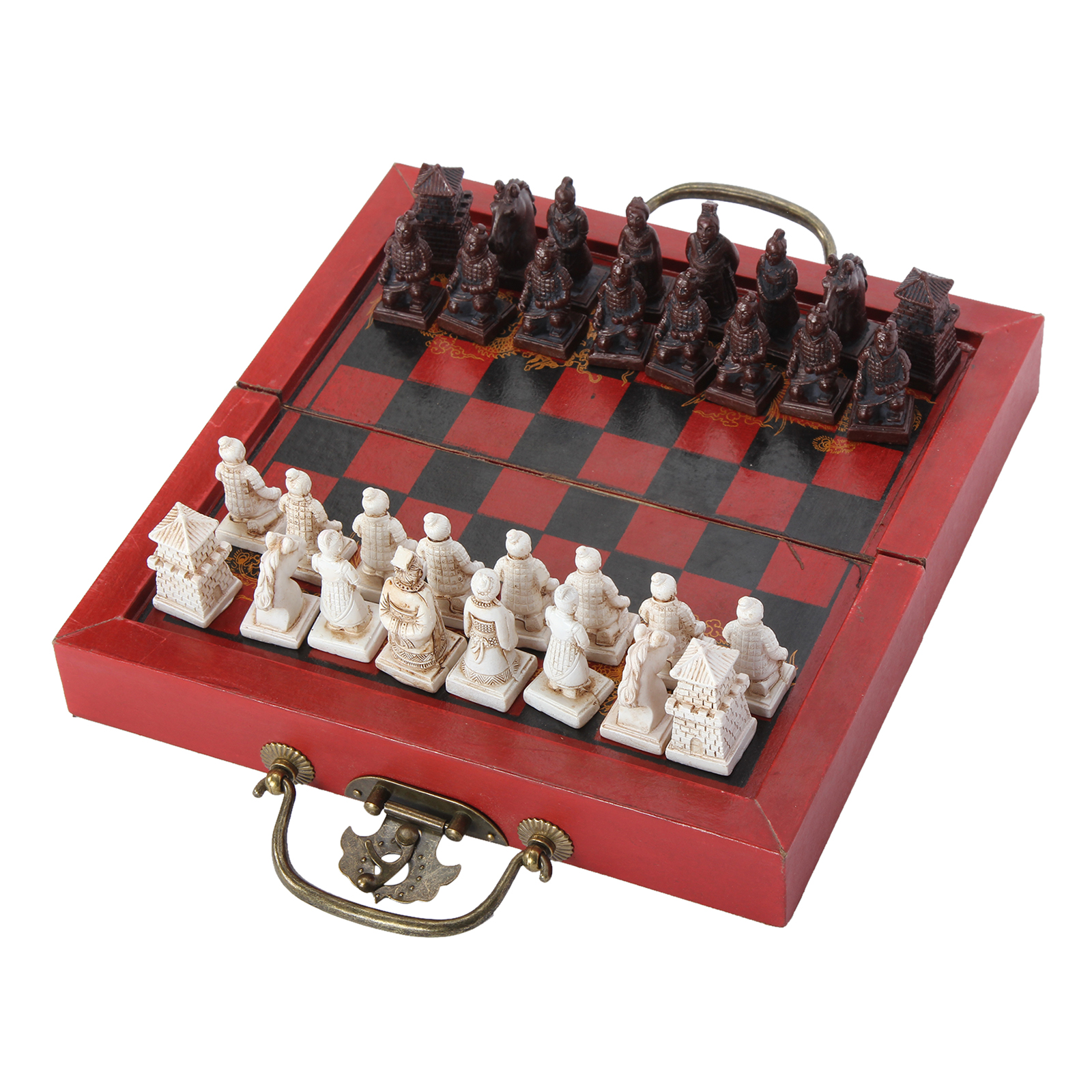 Chinese Terracotta Warriors Antique Chess Set 8