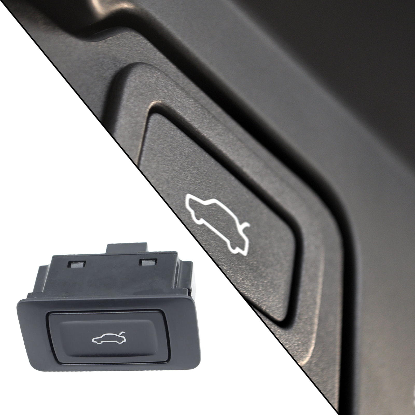 4G0959831A Electric Power Trunk Lock Control Switch Button Trunk Lid Lock Push Button Compatible for Audi A4 S4 Q3 Q5 Q7