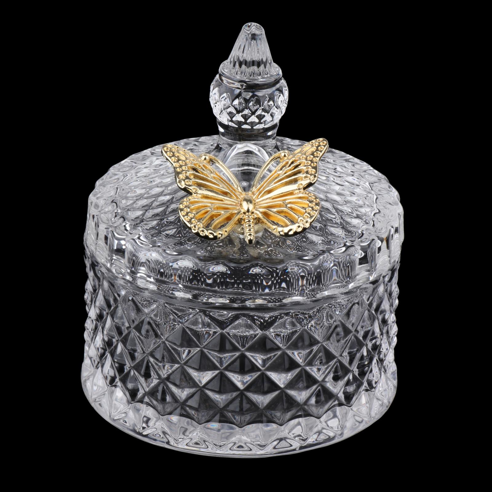 Clear Glass Apothecary Jar with Lid Candy Jar Wedding Candy Buffet Jar Crystal