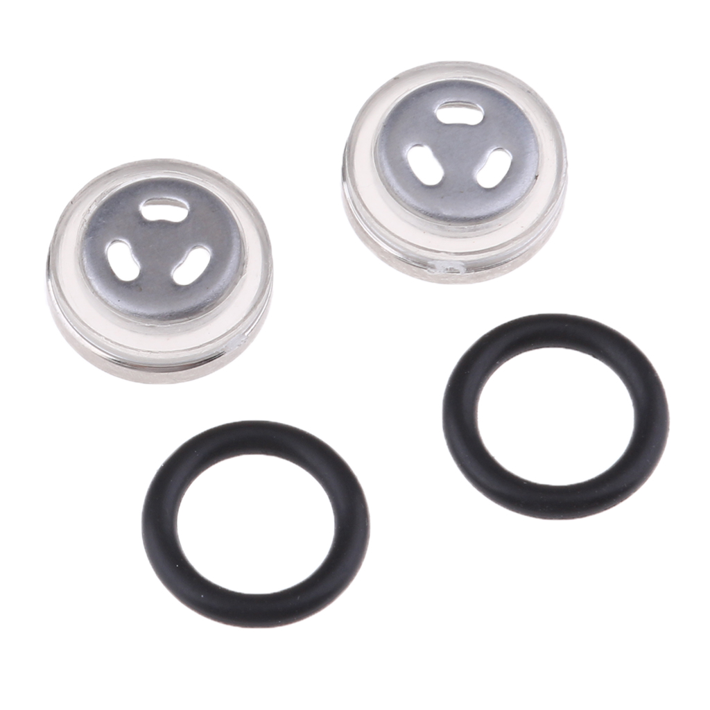 Unviersal Motorcycle Brake Master Cylinder Reservoir Sight Mirror Gasket Replacement - 12mm