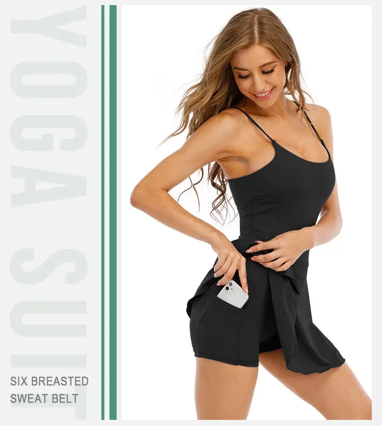 Quick-Dry Women Fitness Skirts Suit Product Detail