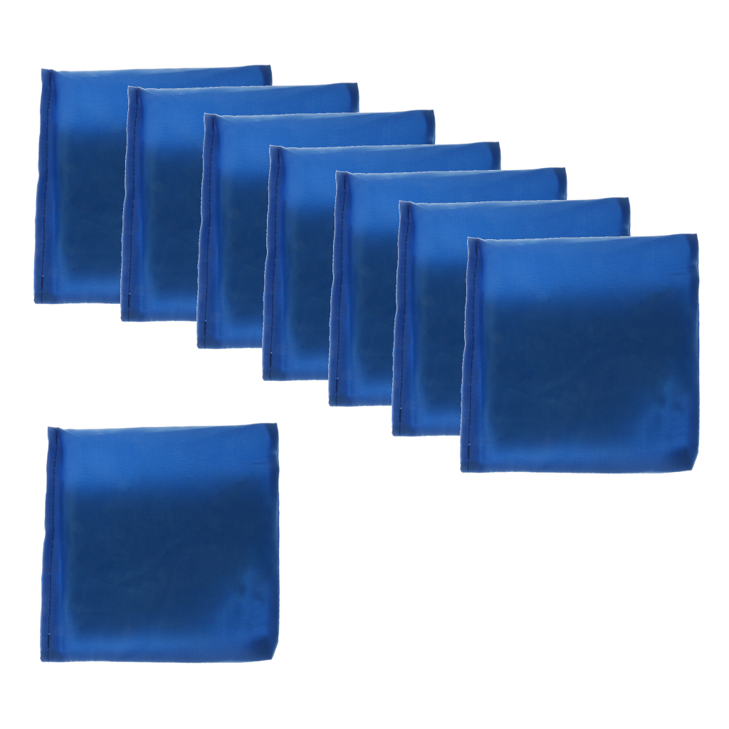 8pcs Cornhole Bag - Weather Resistant Cornhole Bag with Recycled Plastic Pellets for Tossing Corn Hole Game