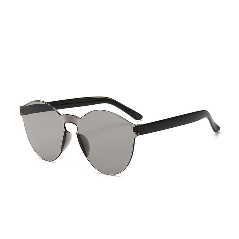 MUSELIFE Einteilige rahmenlose Sonnenbrille Damen Großhandel Mode Farbsonnenbrille Bonbonfarbene Brille Top Trendige Brillen – Detail 27