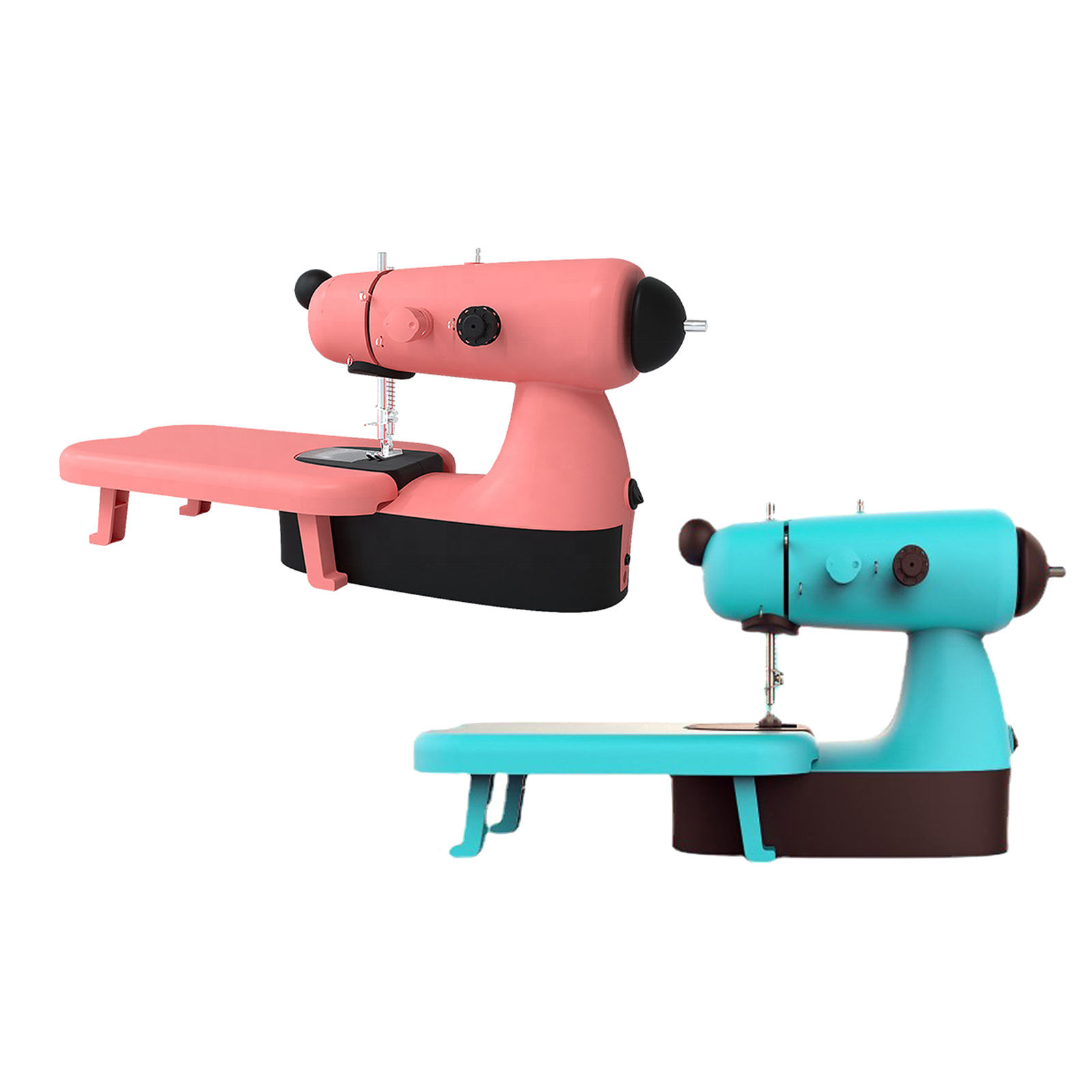 Mini Hand Portable Electric Handheld Sewing Machine Tailor Handy Stitch Set Household Fabric Handheld Sewing Tool