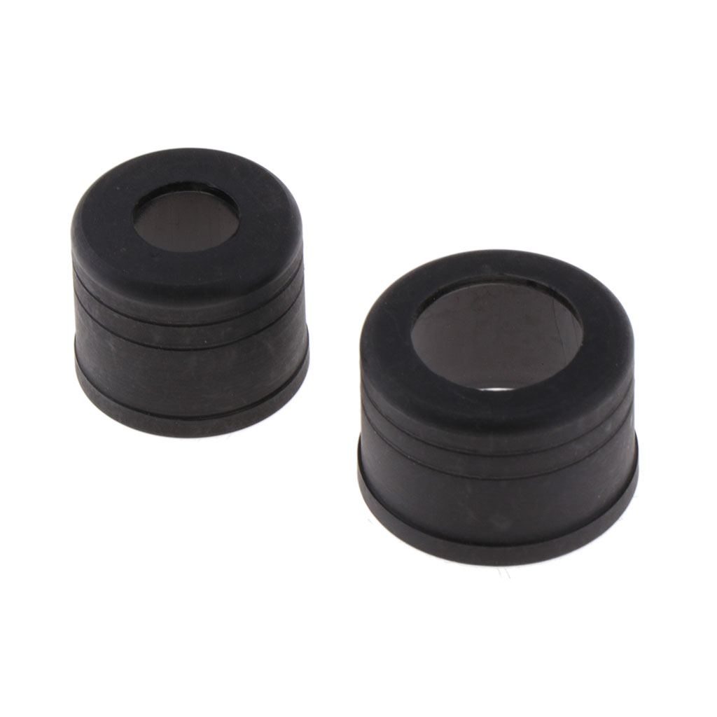 2pcs Black Oboe Protective Cap Oboe Fittings Musical Instrument Accessories