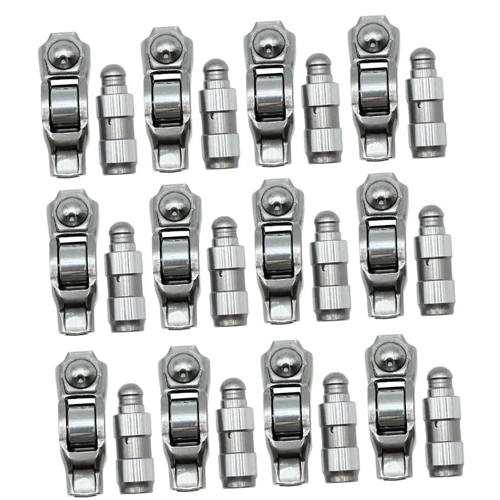 12 Pcs Rocker Arms and Lifters Kit Replacement for Ram 1500 3.6L 2013-2019 Ram ProMaster 1500 3.6L 2014-2018 5184332AA