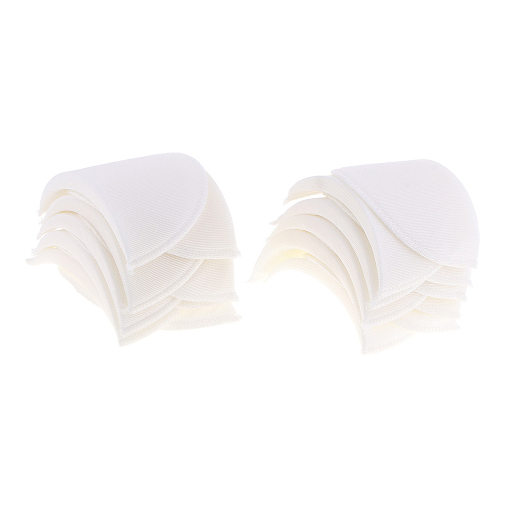 6 Pairs of Sponge Shoulder Insert Round Shoulder Insert for Suits