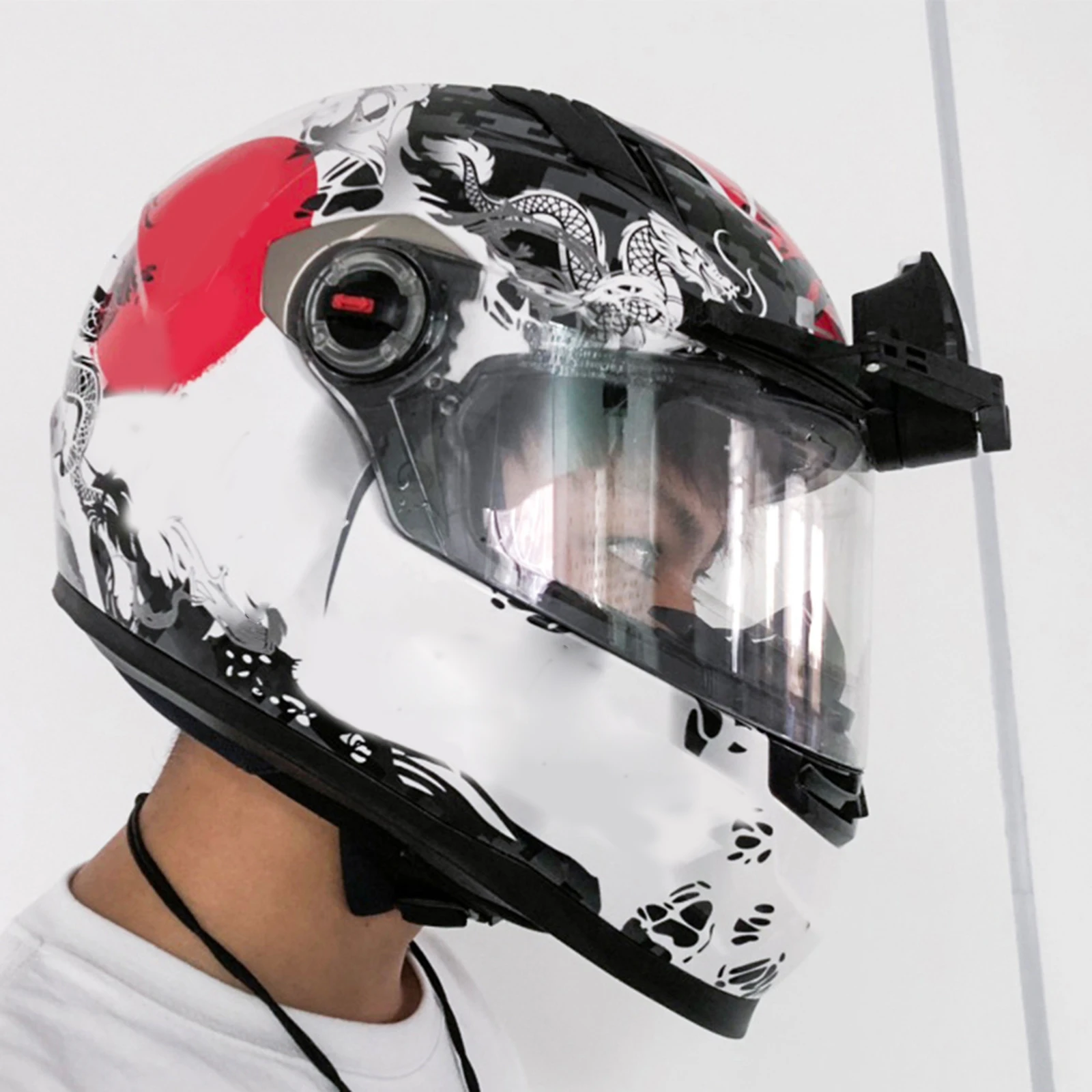 Universal Motorcycle Helmet Wiper Lightweight Electric Motorcycle Dropship