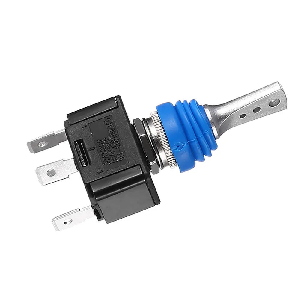 Universal Waterproof R13-416 ON-OFF-ON Toggle Switch 3Pin 3Position SPDT Water resistant design