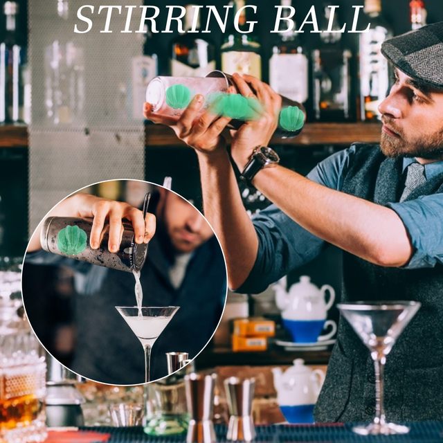 Bottle Mixer Ball Drinks Stirring Ball Protein Powder Shaker Mini Ball Drink  Agitator Bottle Ball Ball Disco Drinking Stirring Stirrers Disco Stirrers  Ball O7Z8