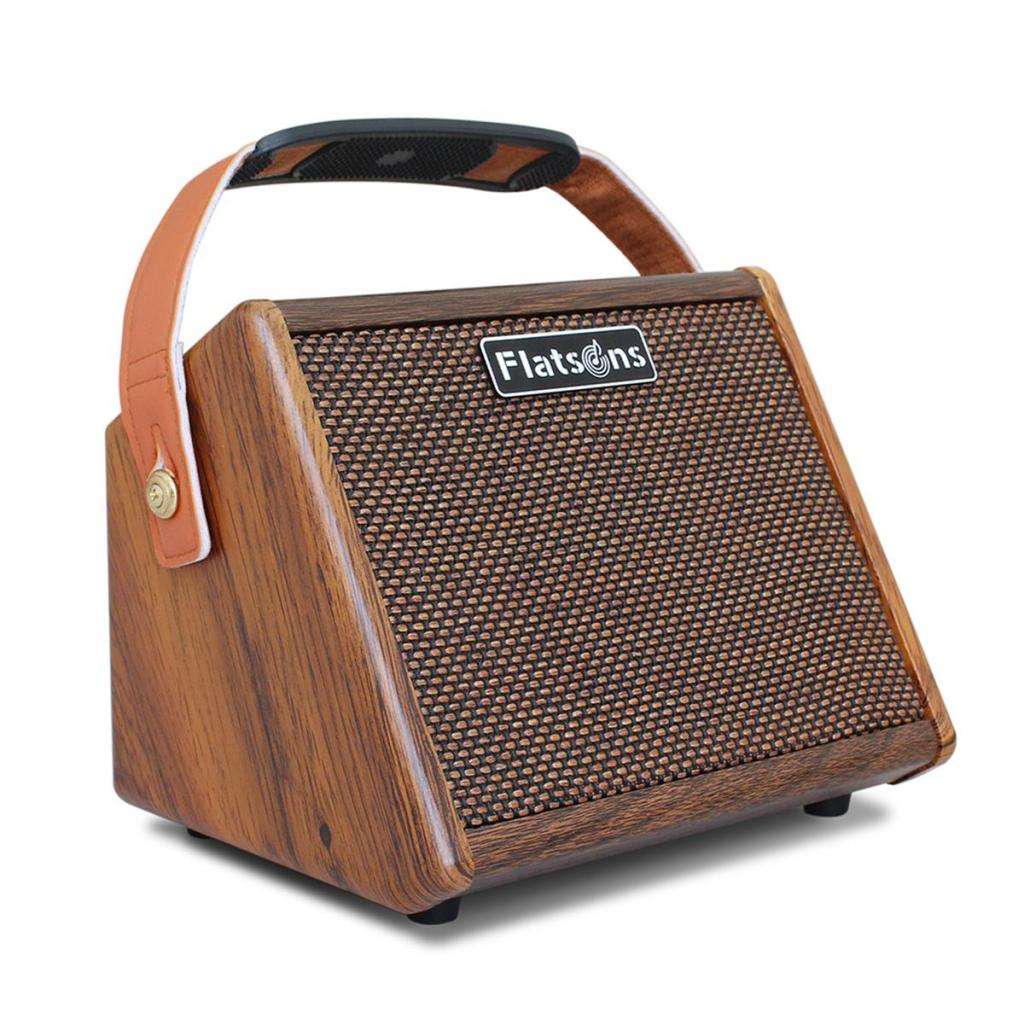 Portable 15 Watt Electric Guitar Amplifier Amp BT Speaker and Mic Interface