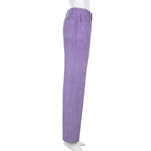 Women's Sleek Corduroy Average Length Pant | Alfred Dunner