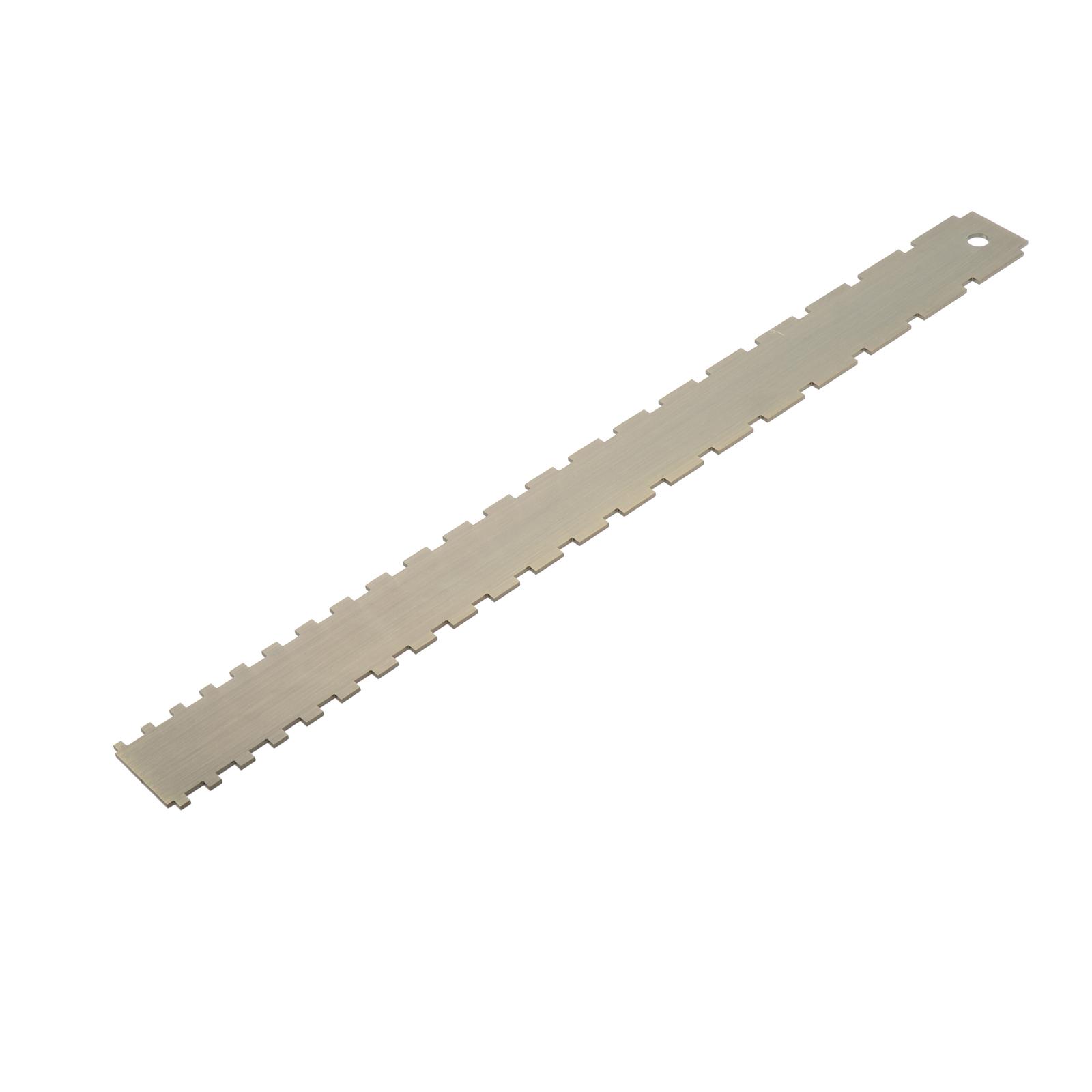1pc Guitar Neck Notched Straight Edge Fret Ruler Fretboard Fret Measuring Tool Guitar Setup Luthier Tool