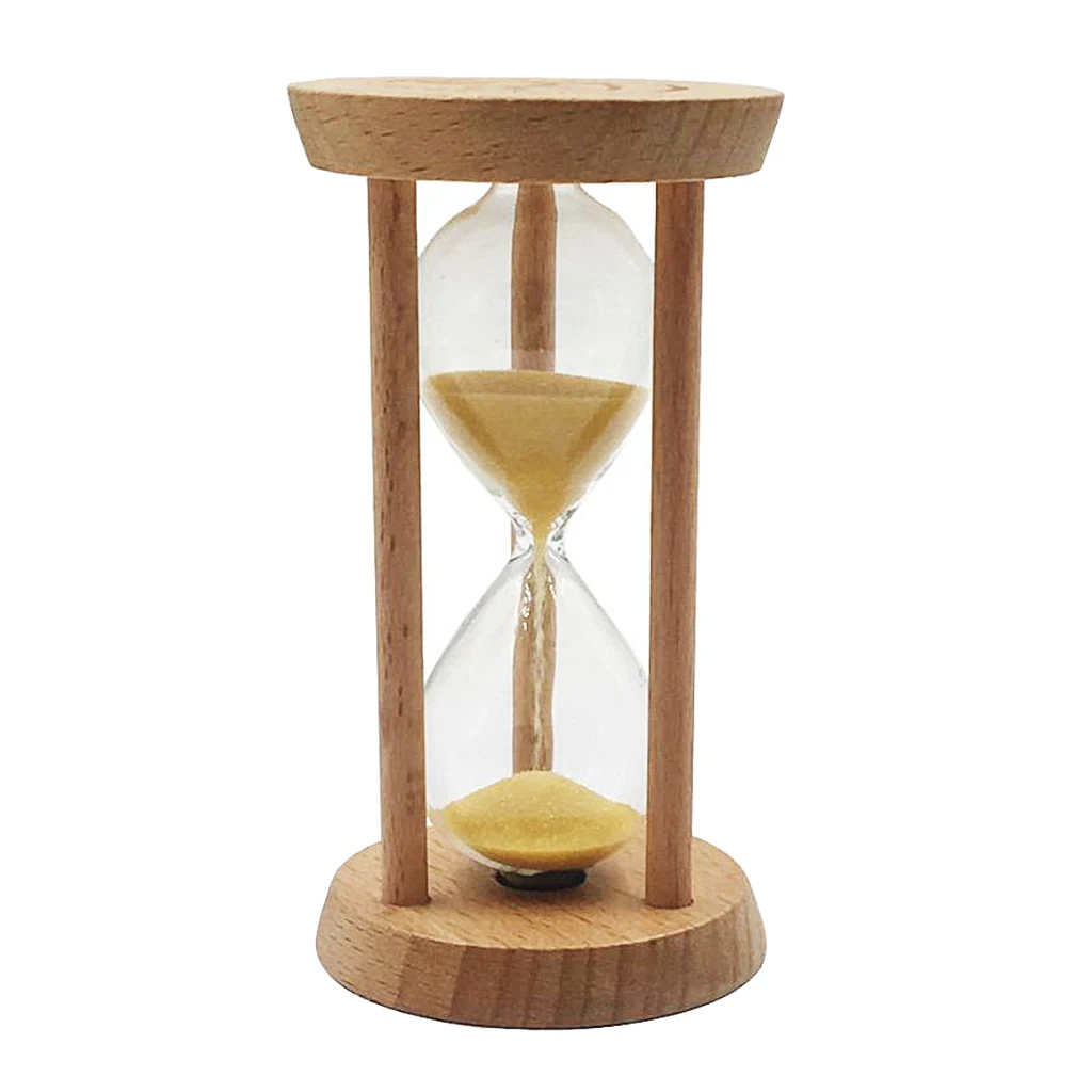 MagiDeal 10 minute Magnetic Sand Hourglass Sandglass Sand Timer Clock home Decor Gift