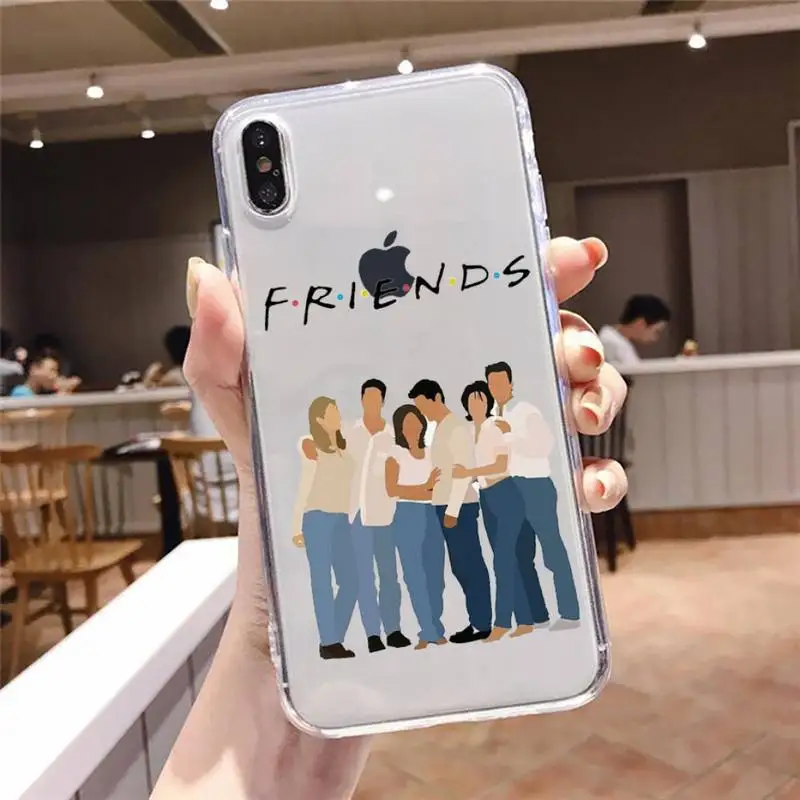 Friends TV Show Door Phone Case Transparent soft For iphone 13 7 8 11 12 plus mini x xs xr pro max iphone 13 pro max wallet case