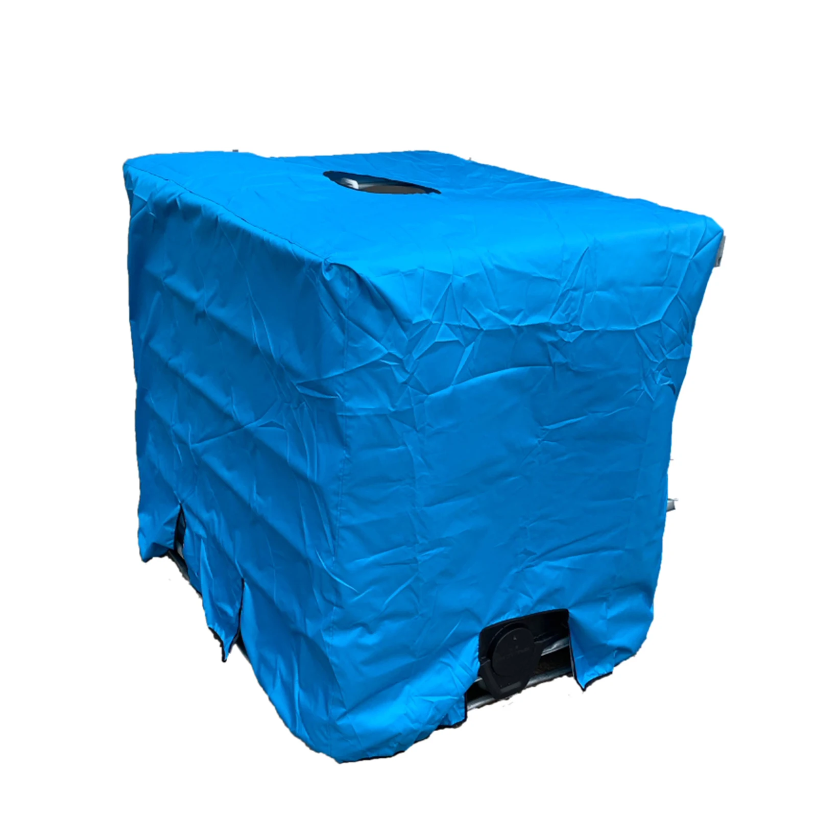 1pc 1000L IBC Ton Barrel Protective Cover Rain Barrels 210D Oxford Cloth Anti-UV Dustproof Water Resistant