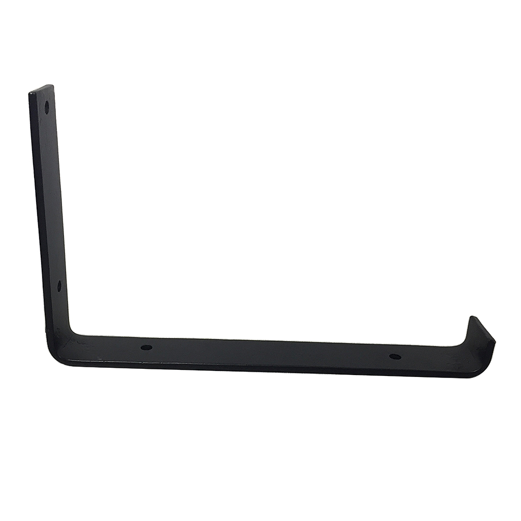 Rustic Industrial L Bracket Wall Hanger Shelf Rack Holder Hardware, Rust Oil Free