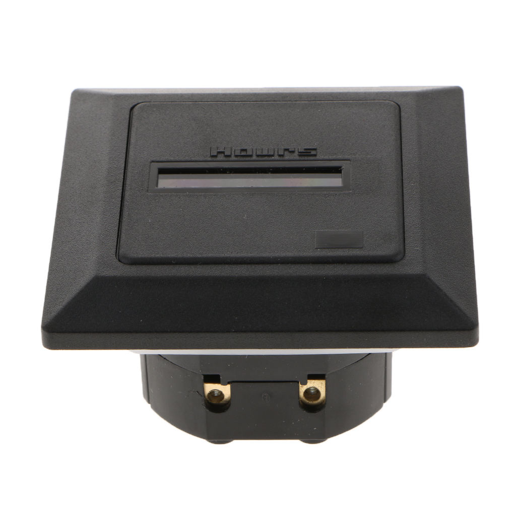 Timer Square Time Operating Hours Counter Digital Hour Meter Hourmeter Gauge AC220-240V