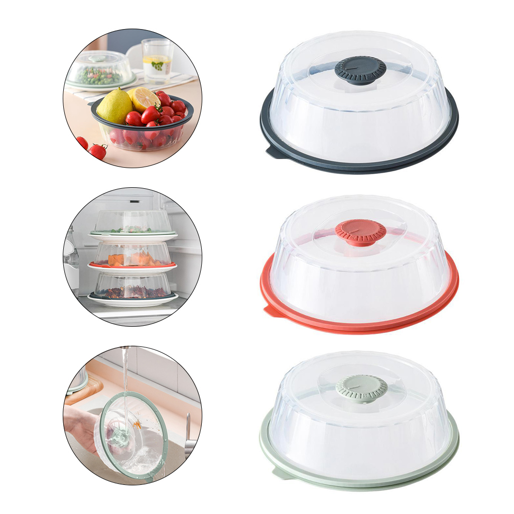 Vacuum Air-tight Food Preservation Cover Storage Vegetable Lid Dome BPA Free