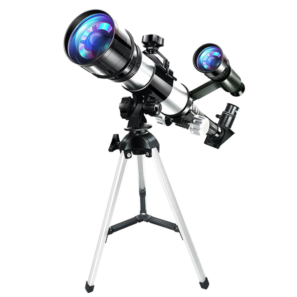 Portable 70mm Astronomical Reflector Telescope w/ Tripod No-tool Set Up