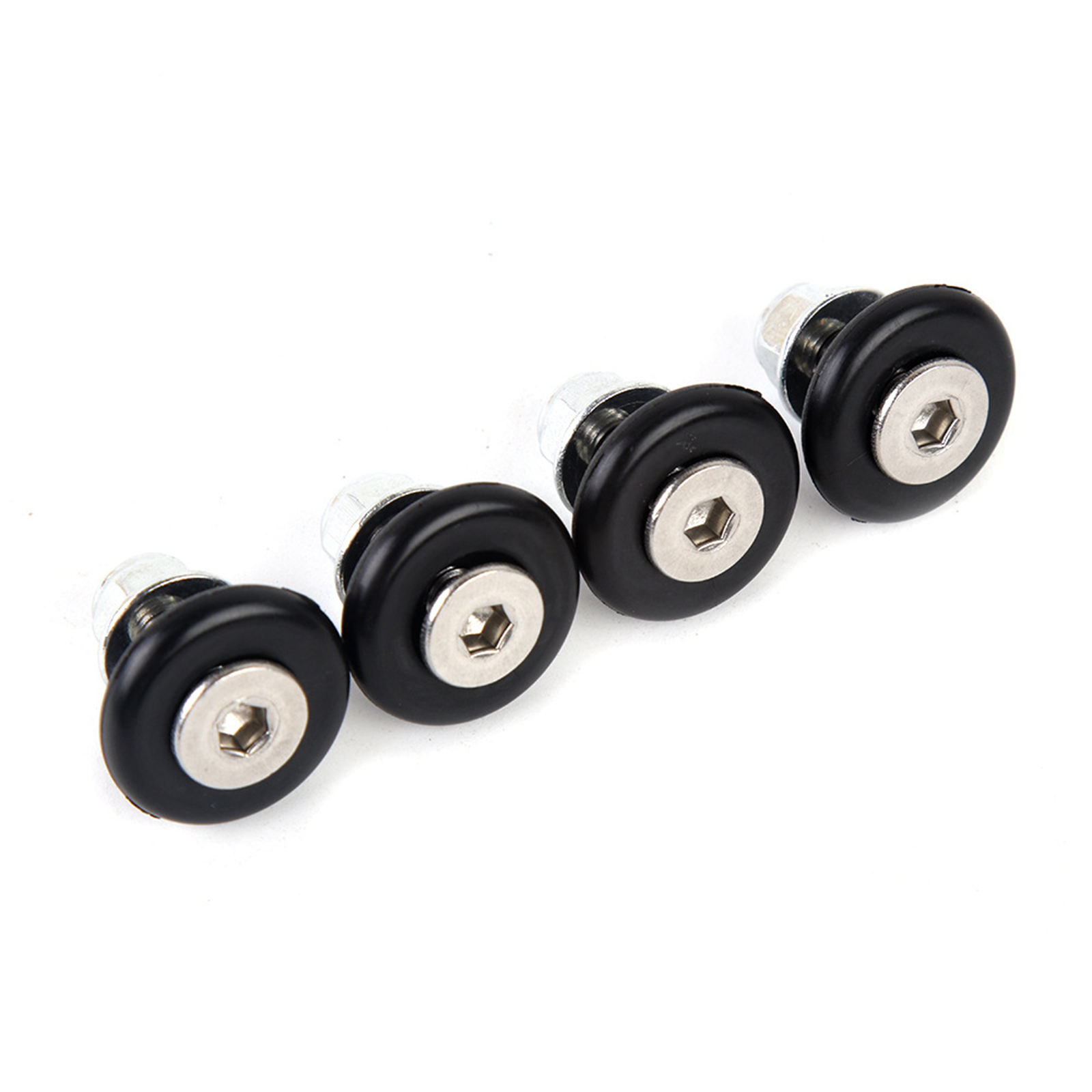 12 Pieces Motorcycle Luggage Bushing Pad Universal 4 Set Top T-Shaped Trunk Bracket Mat Fits for Storage Box Tail Toolbox Case