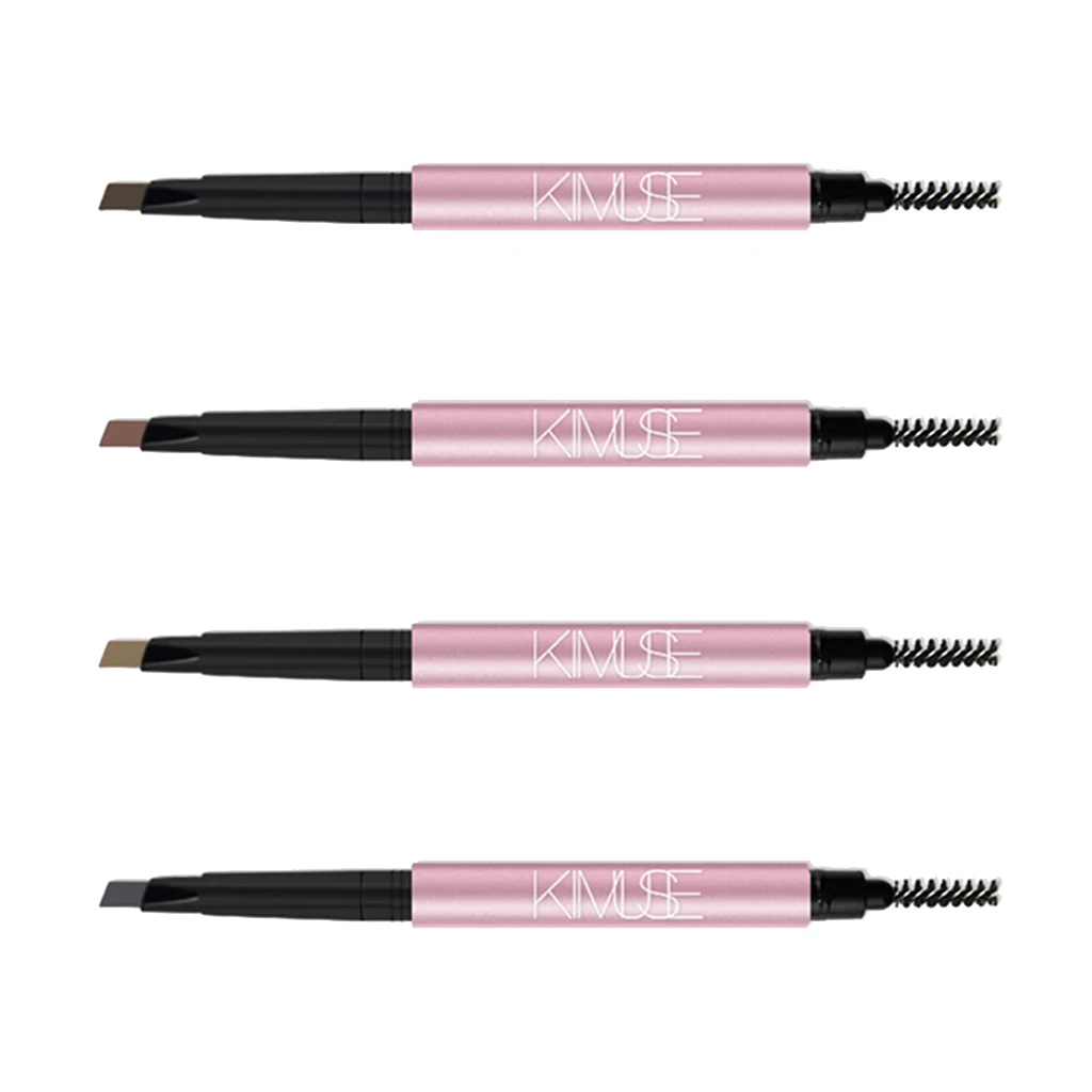 Automatic Rotary Waterproof Eyebrow Pencil Long Lasting Dual Ends Brow Definer