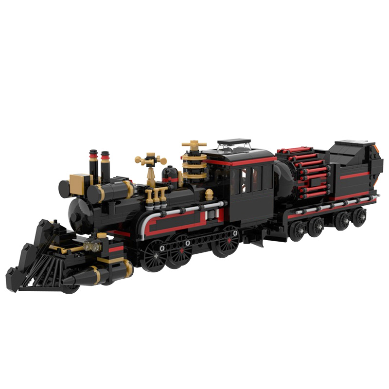 Técnico de Volta para a Estação de Trem Blocos de Construção Brinquedos para Criança Futured Criativo Especialista Tempo Máquina Tijolos Filme Trem Moc 8 de trem futured criativo especialista tempo máquina