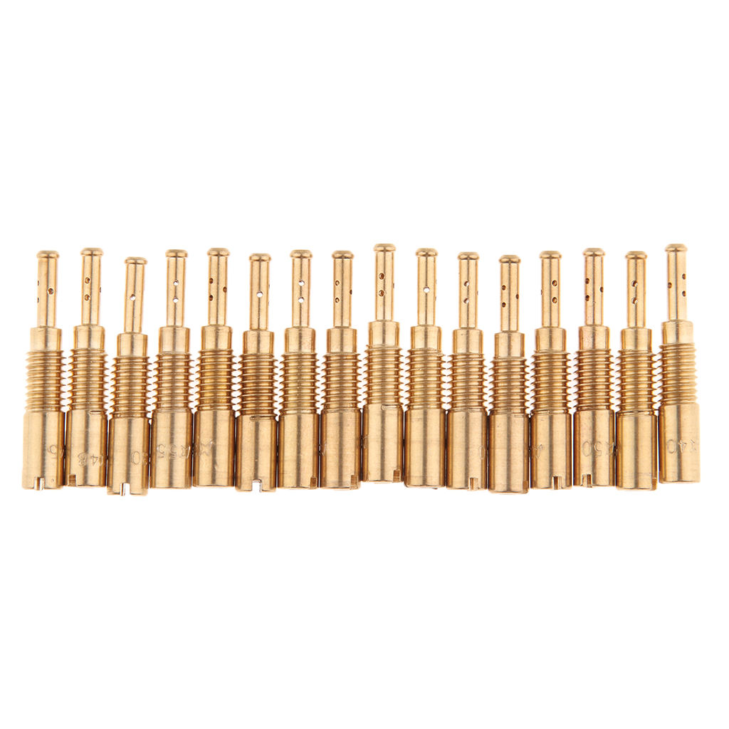 16pcs Carburetor Slow Pilot Jet Carburator for  Carb PZ19 PB16/18/20/30 - 60 Injector Nozzle Motorcycle Carburetors Parts