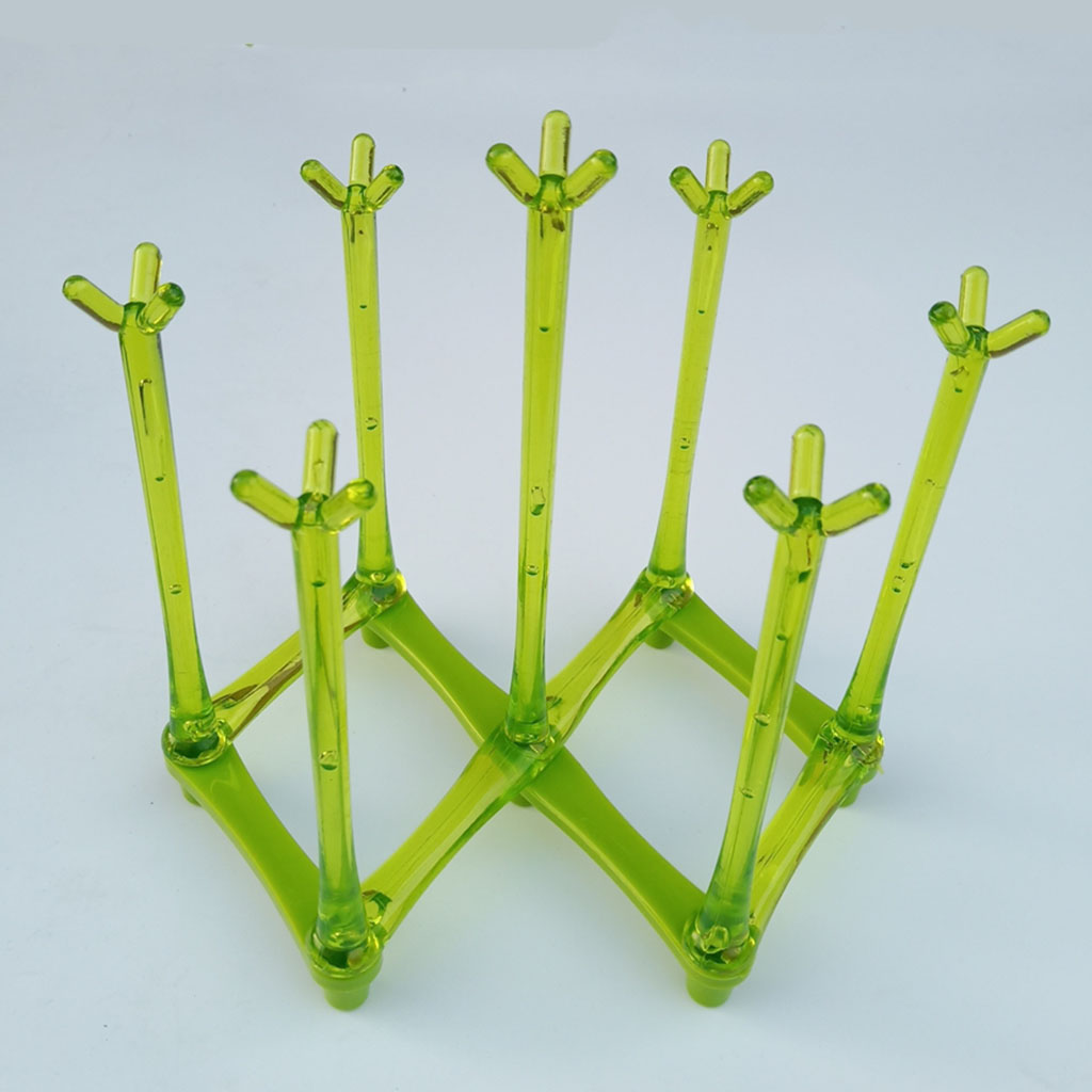 Plastic Bag And Bottle Dryer Multi-Purpose Drying Rack Foldable Easy To Storage
