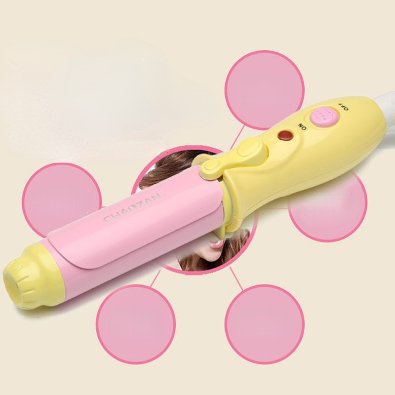 Description Picture 3 of itemProfessional Hair Tool Curling Iron Ceramic LED Digital Mini Rotating Hot Hair Waver Styling Tools Hair Curlers Electric Curling