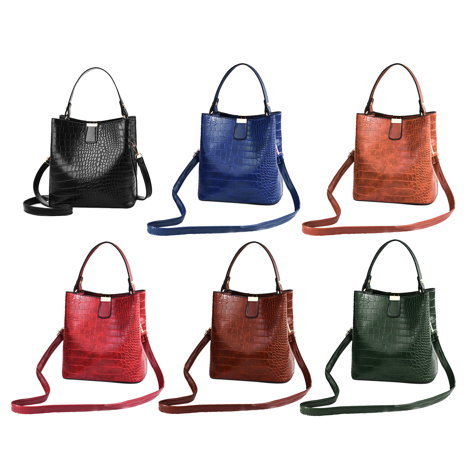 Soft Leather Handle Crossbody Bag for Women, Designer Handbag, Large Capacity