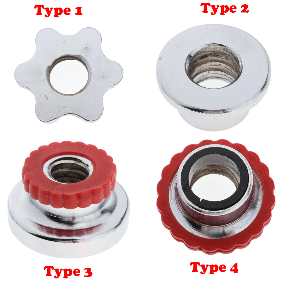 25mm Barbell Spin Lock Gym Dumbbell Collar Screw Clips Clamps Hex Nut Attachment Barbells Parts
